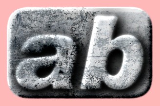 Embossed Metallic Text Effect 016