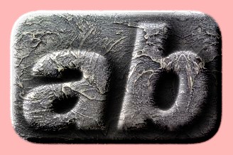 Embossed Metallic Text Effect 027