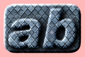 Embossed Metallic Text Effect 028
