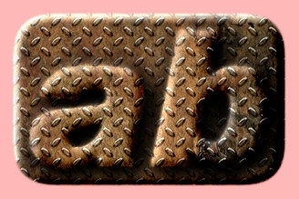 Embossed Metallic Text Effect 047