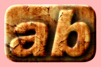 Embossed Rust Text Effect 022