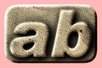 Embossed Sand Text Effect 001