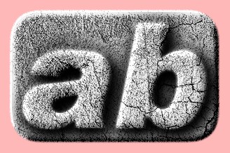 Embossed Silver Text Effect 002