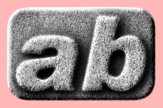 Embossed Silver Text Effect 005
