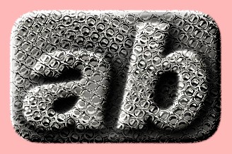 Embossed Silver Text Effect 020