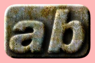 Embossed Steel Text Effect 007