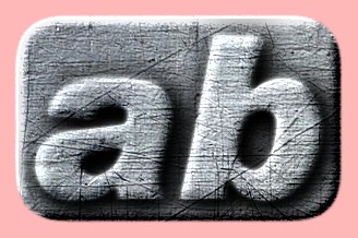 Embossed Steel Text Effect 012