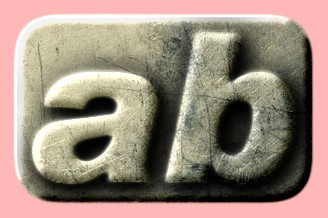 Embossed Steel Text Effect 015
