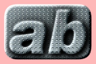 Embossed Steel Text Effect 021