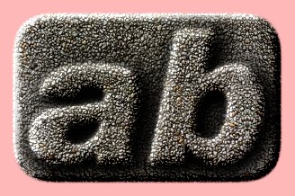 Embossed Stone Text Effect 019
