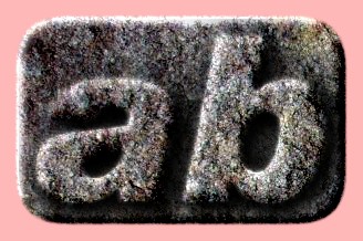 Embossed Stone Text Effect 038