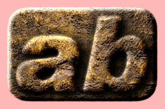 Embossed Stone Text Effect 047