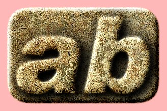 Embossed Stone Text Effect 065