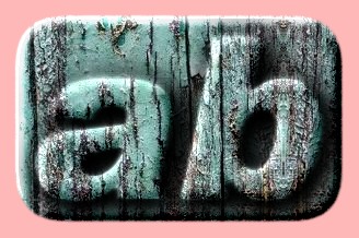 Embossed Wood Text Effect 020