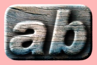Embossed Wood Text Effect 029