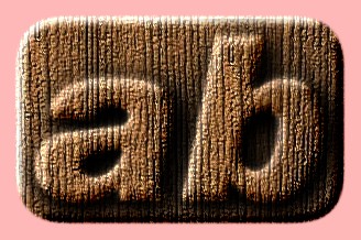 Embossed Wood Text Effect 034