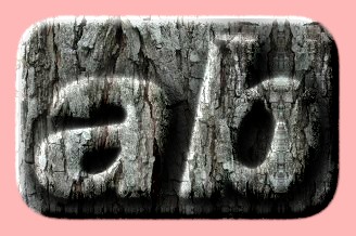 Embossed Wood Text Effect 038