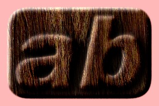 Embossed Wood Text Effect 039