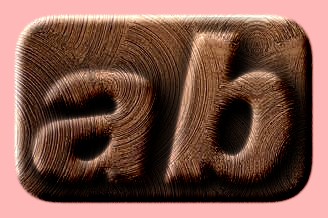 Embossed Wood Text Effect 042