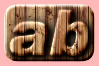 Embossed Wood Text Effect 058