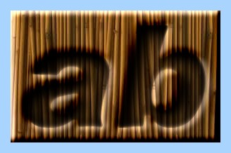 Engraved Bamboo Text Effect 005