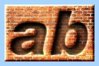 Engraved Brick Text Effect 031