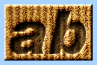 Engraved Fabric Text Effect 003