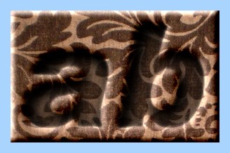 Engraved Fabric Text Effect 017