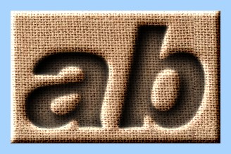 Engraved Fabric Text Effect 020