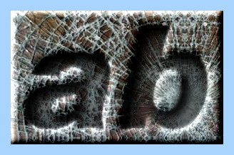 Engraved Glass Text Effect 012
