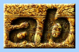 Engraved Golden Text Effect 009