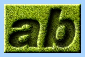 Engraved Grass Text Effect 008