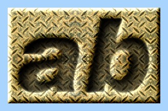 Engraved Metallic Text Effect 048