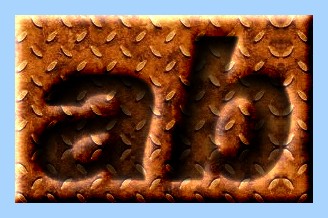 Engraved Rust Text Effect 007