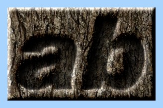 Engraved Wood Text Effect 055