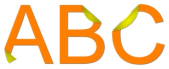 Folded Text Effect