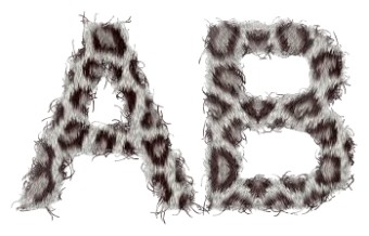 Realistic Fur Text Logo Effect 2