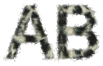 Realistic Fur Text Logo Effect 3