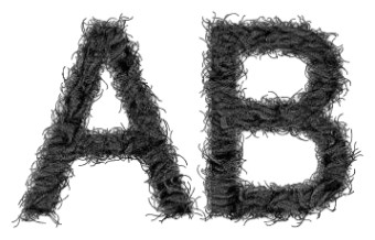 Realistic Fur Text Logo Effect 4