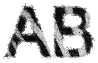 Realistic Fur Text Logo Effect 10