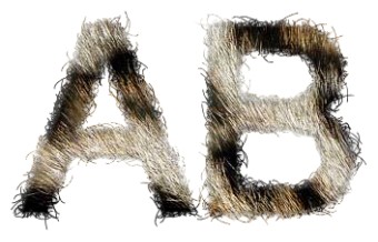 Realistic Fur Text Logo Effect 16