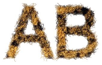 Realistic Fur Text Logo Effect 26
