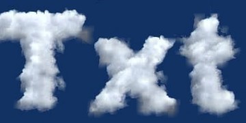 Procedural Cloud 2 Text Effect