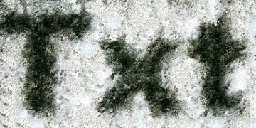 Procedural Concrete 3 Text Effect