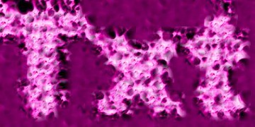 Procedural Craters Text Effect