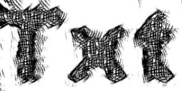 Procedural Curved Strokes Text Effect