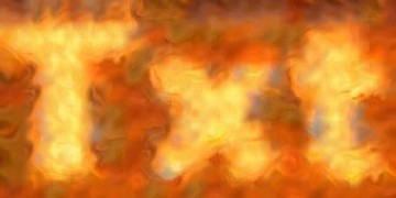 Procedural Magic Fire Text Effect