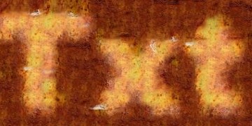 Procedural Rust 1 Text Effect