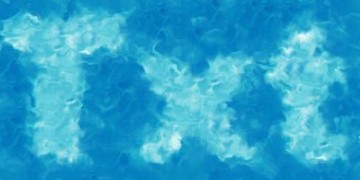 Procedural Water 1 Text Effect